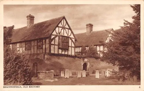uk11653 beaconsfield old rectory real photo uk