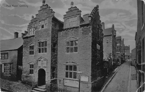 uk30654 plas mawr conway wales real photo uk
