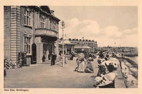 uk15291 new spa bridlington real photo uk