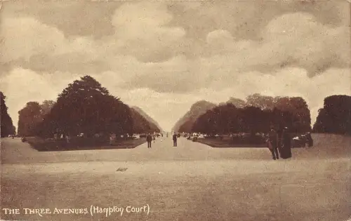 uk30861 three avenues hampton court real photo uk