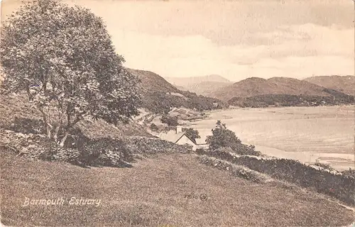 uk16396 barmouth mündung wales uk