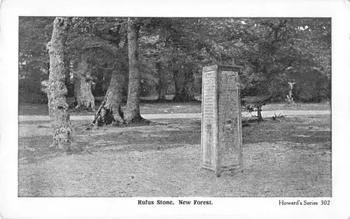 BR96969 rufus stone new forest howard 302 uk