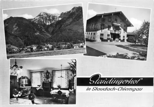 BG21600 Staudingerhof in Staudach Chiemgau Germany CPSM 14,5x9cm