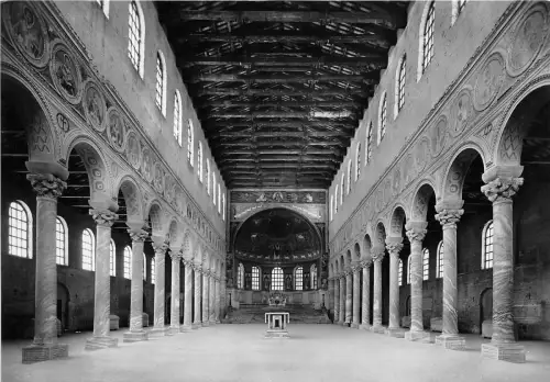 BG3019 ravenna s apollinare in classe interno CPSM 15x9,5cm italy