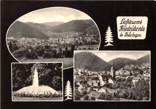 BG3473 luftkurort friedrichroda in thüringen CPSM 15x9,5cm germany