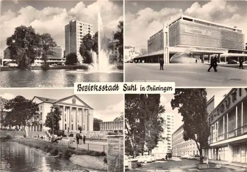 BG22317 Bezirksstadt Suhl in Thüringen Germany CPSM 14,5x9cm