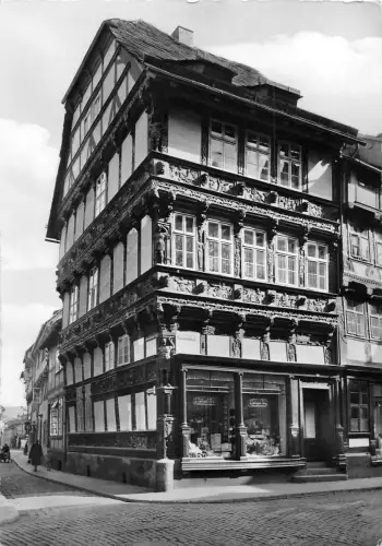 BG2400 RENAISSANCEHAUS IN DER MARKTSTRASSE EINBECK I HANN CPSM 14x9,5cm germany