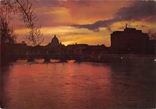 BT1496 roma ponte e castel s angelo italy
