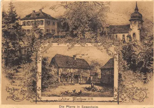 BR16618 Die pfarre in sesenheim frankreich