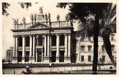 B94507 roma basilica s giobvanni in laterano echtfoto italien
