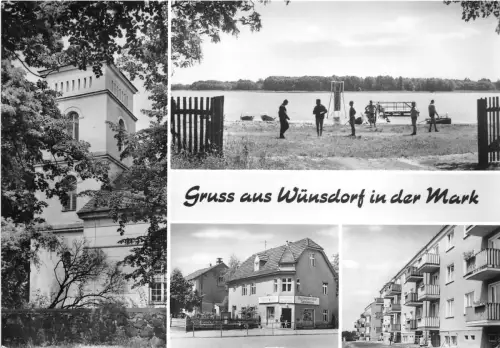 BG3651 gruss aus wunsdorf in der mark CPSM 15x9,5cm germany