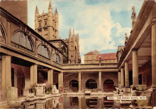 BR75949 Roman Baths Bath Somerset UK