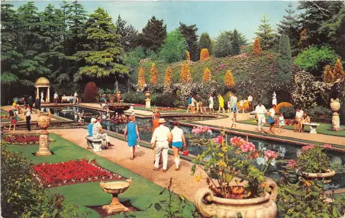 B88257 compton acres poole uk 14x9cm