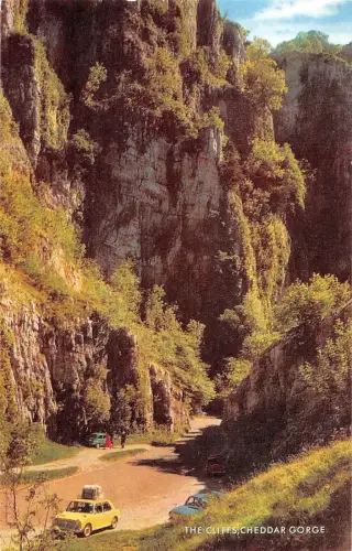 BR66441 cheddar gorge the cliffs uk 14x9cm