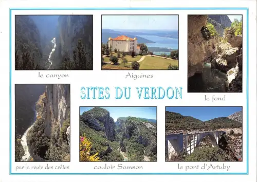 BT7420 Sites du Verdon Les Gorges du Verdon Frankreich