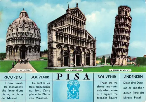 BT0533 Pisa Das Baptisterium Italien