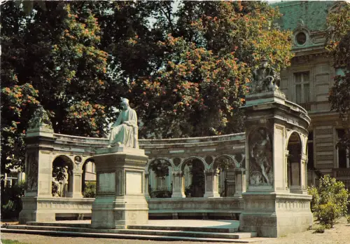 BR25407 Valenciennes le monument Froissart 2 Scans Frankreich
