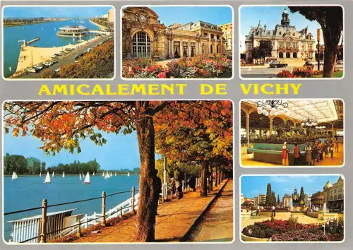BR26052 Vichy Mehrfachansichten Frankreich