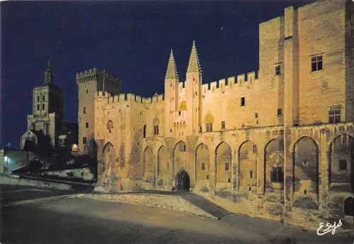 BT8778 Avignon le palais des papes Frankreich 1 2