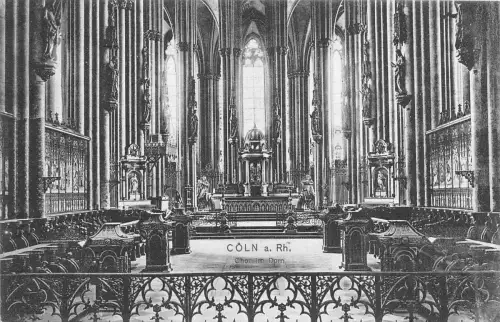 Br35619 Köln Chor in Dom Deutschland
