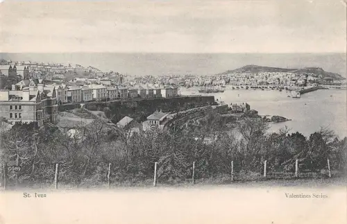 uk16497 st ives real photo uk