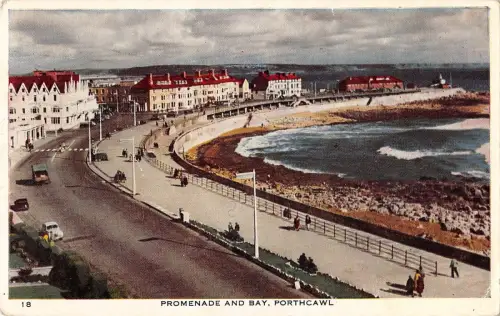 BR95922 Promenade und Bay Porthcawl Wales
