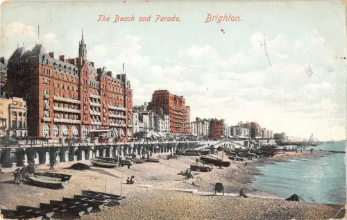 uk15223 beach and parade brighton uk