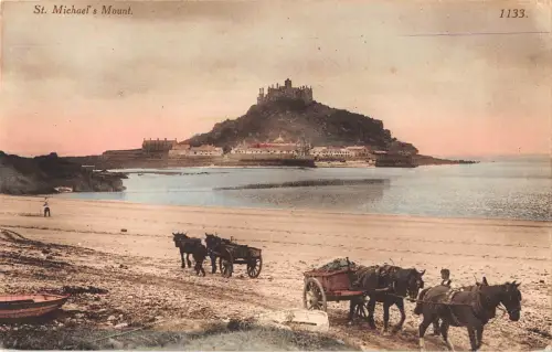 uk29405 st michaels mount real photo uk