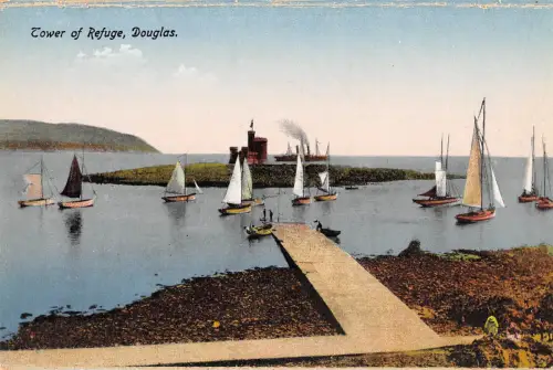 uk13578 tower of refuge douglas isle of man uk