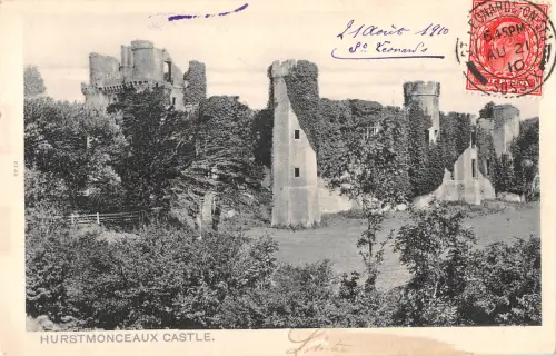 uk30977 hurstmonceux castle real photo uk TCV