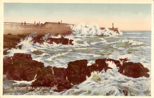 BR95921 Rough Sea Porthcawl Velentine S W 2002 Wales