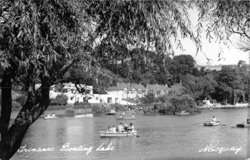 BR99726 Srenance Bootfahren See Boot Echtfoto Newquay UK