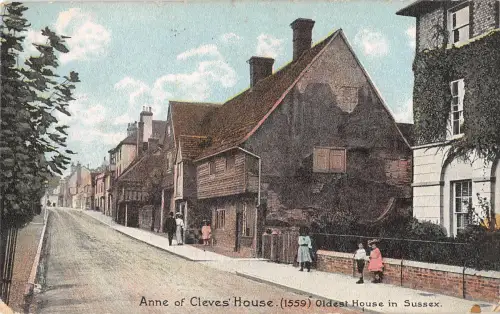 BR099943 anne of cleves house ältest house in sussex uk