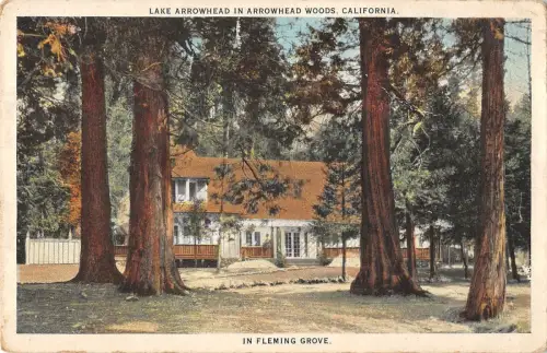 BR46665 In Fleming Grove Lake Pfeilspitze in Pfeilspitze Woods Kalifornien