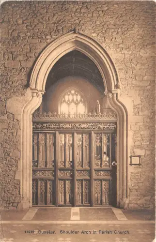 br108960 Schulterbogen in Gemeindekirche Dunster UK