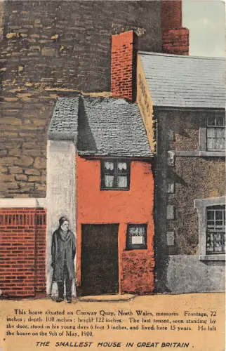 br108155 kleinstes Haus in Großbritannien Wales UK