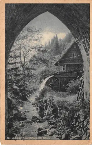 BR37477 Die Muhle im Schwarzwald Hollental Deutschland