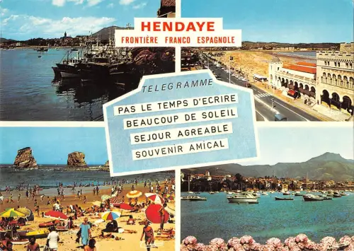 BR52608 Mehrfachansichten Hendaye Frankreich
