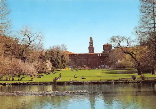 BR85673 milano castello sforzesco italy