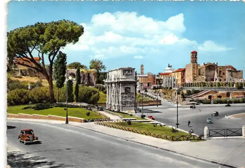 BR29621 Panorama e Arco di Costantine Roma Italien