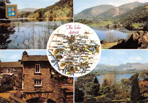 B102413 the lake district rydal water grasmere uk
