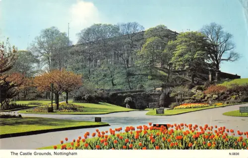 BR77432 the castle ground nottingham uk 14x9cm
