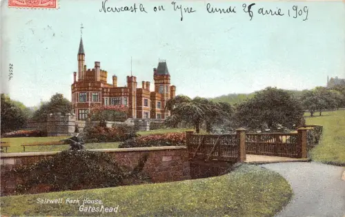 BR60498 Saltwell Park House Gateshead UK