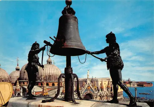 BR22989 Venezia i due Mori Torre de ll Orologio italy