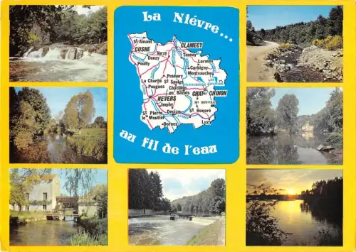 BR49897 La nievre au fil de l eau le saut de la truite Frankreich