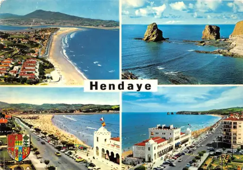 BR25564 Hendaye la plage 2 Scans Frankreich