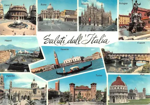 BT0159 Saluti dall Iatlia Italy