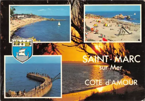 BT4284 St marc sur mer cote d amour Frankreich