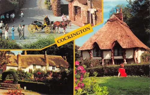 B101533 Cockington Wagen UK 14x9cm