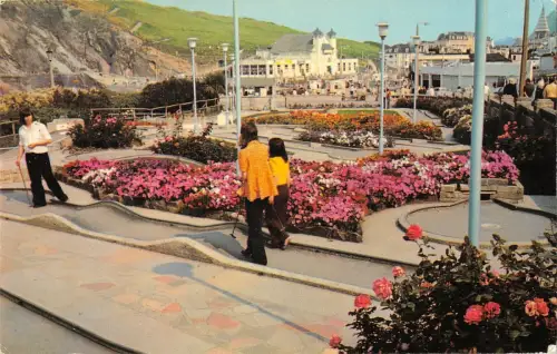 BR78006 Crazy Golf bei ilfracombe UK 14x9cm